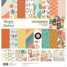 Simple Stories Boho Sunshine Collection Kit