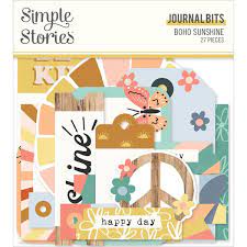 Simple Stories Boho Sunshine Journal Bits