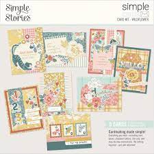Simple Stories Wildflower Simple Card Kit