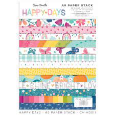 CV-HD011 Happy Days 6x8" Paper Stack
