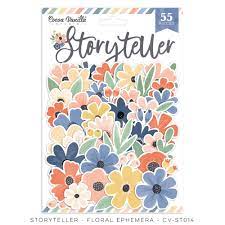 CV-ST014 Storyteller Floral Ephemera.
