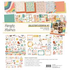 Simple Stories Boho Sunshine Collector's Essential Kit