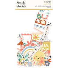 Simple Stories Boho Sunshine simple page pieces