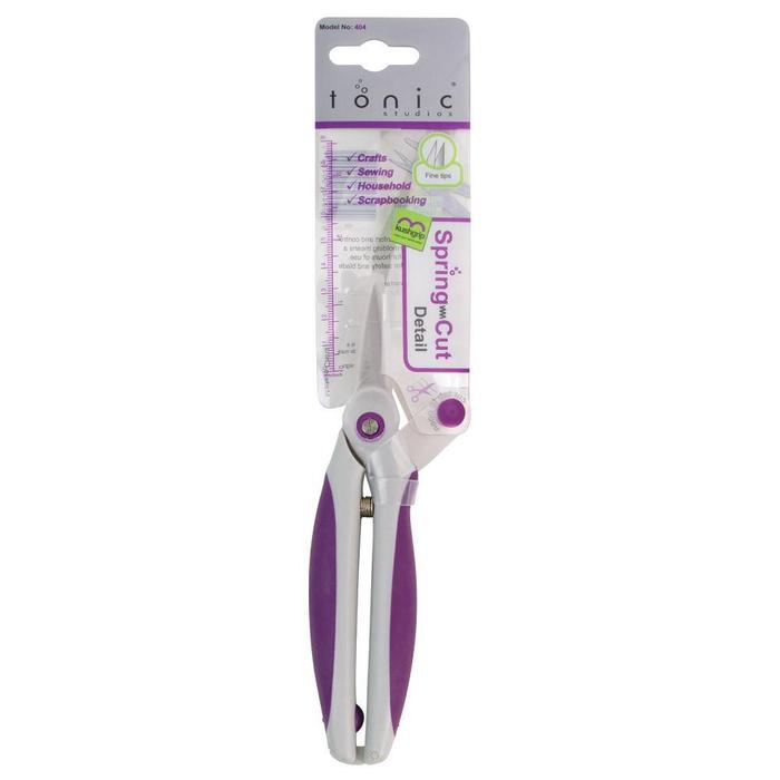 Tonic Spring Cut Fine Tip Detail Scissors