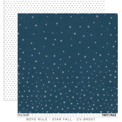 CV-BR007 Boys Rule 12x12 Paper Star Fall