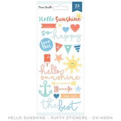 CV-HS014 Hello Sunshine Puffy Stickers