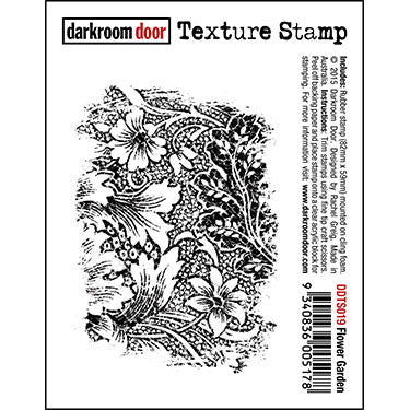 DRD Texture Stamp Flower Garden
