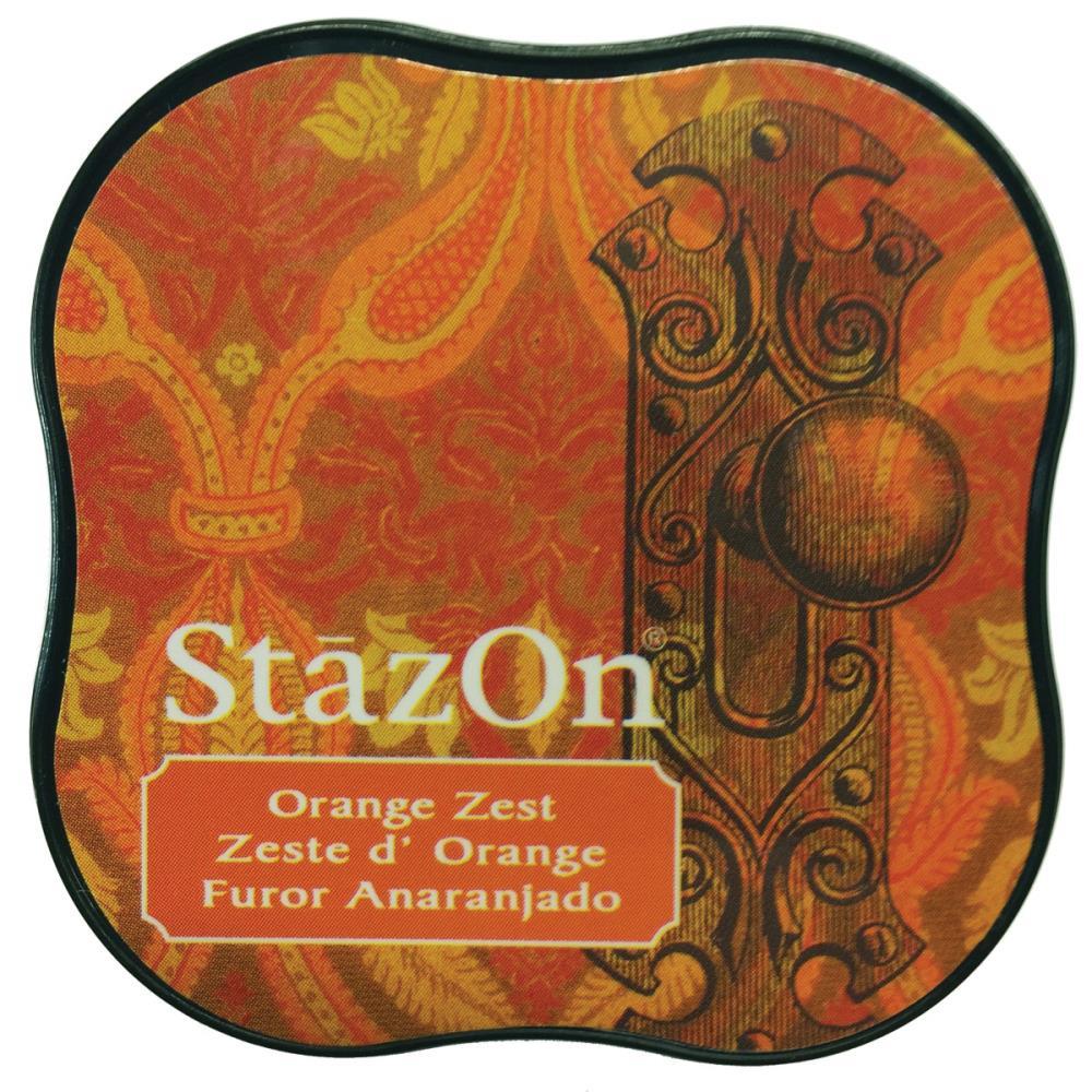 StazOn Midi Ink Pad Orange Zest