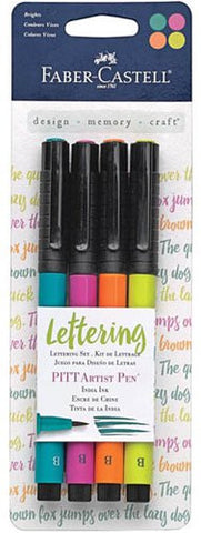 Faber-Castell Pitt Pens Lettering Brights