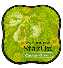 StazOn Midi Ink Pad Cactus Green