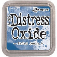 Tim Holtz Distress Oxide Ink Pad Faded Jeans