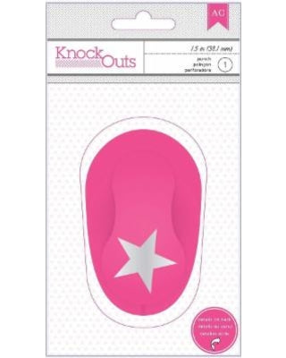 American Crafts Knock Outs Punch Star 1.5 inch
