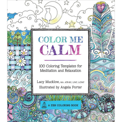 A Zen Colouring Book - Colour Me Calm