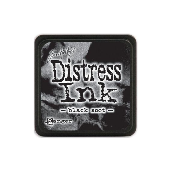 Tim Holtz Mini Distress Ink Black Soot
