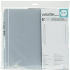 WRMK 12x12 Post Page Protectors 10 Pack
