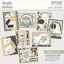 Simple Stories Just Married Simple Card Kit