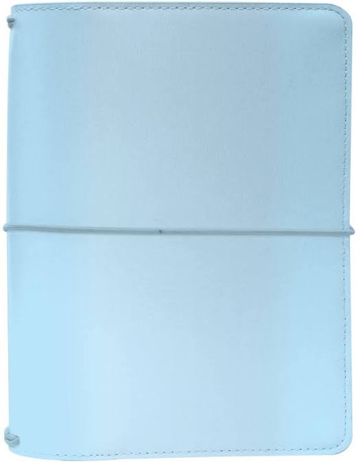 Carpe Diem A6 Notebook & Passport Holder - Sky Blue