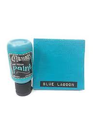 Dylusions paint 1oz Blue Lagoon