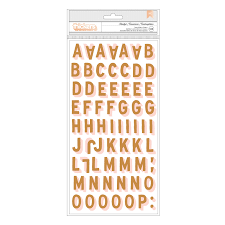 American Crafts Thickers Foam Letter Stickers Mindful