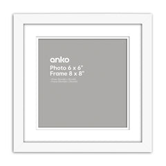 Home & Co frame 6x6 white