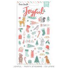 CV-JF015 Joyful Puffy Stickers