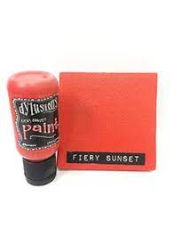 Dylusions paint 1oz Fiery Sunset