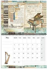 STAMPERIA Music & Passion Calendar. 2022