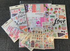 Simple Stories Happy Hearts Full Collection Kit