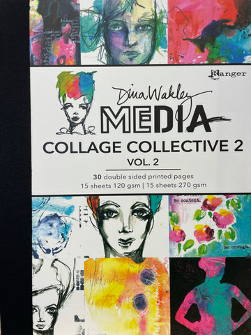 Dina Wakley Media Collage Collective 2, Volume 2