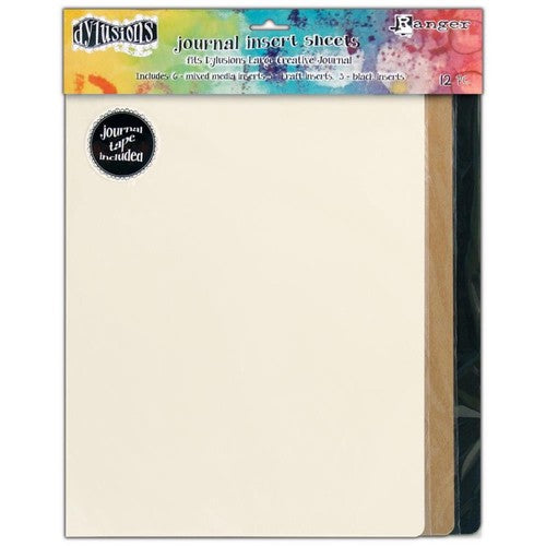 Dylusions Journal Insert Sheets 8x8