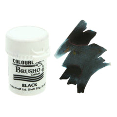 Brusho Colours - Water Colour Powder - Black