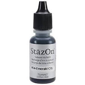 StazOn Solvent Ink Refill Emerald City