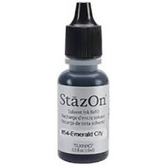 StazOn Solvent Ink Refill Emerald City