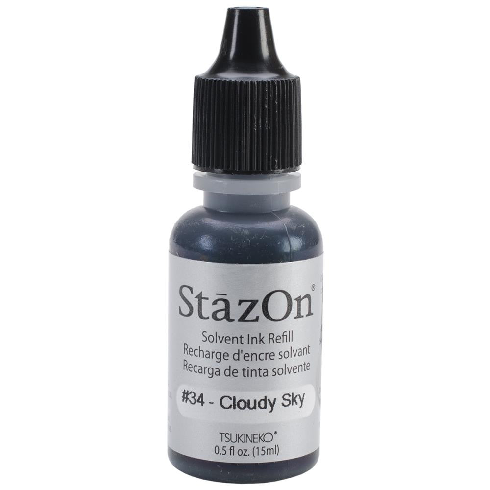 StazOn Solvent Ink Refill Cloudy Sky