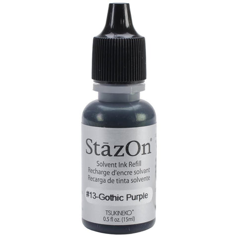 StazOn Solvent Ink Refill Gothic Purple