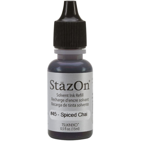 StazOn Solvent Ink Refill Spiced Chai